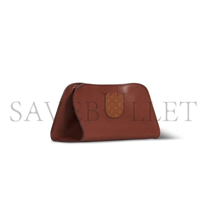 The R0w peggy clutch in leather w1774l72nbas (28*15*11cm)